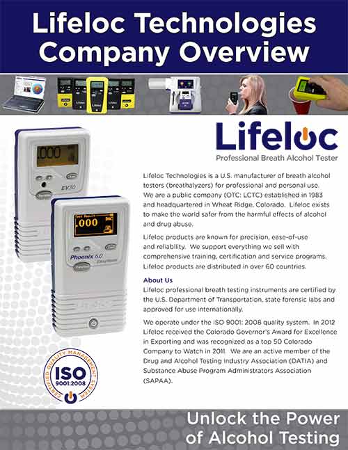 Lifeloc Company Brochure