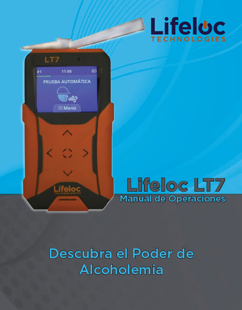 Spanish language LT7 User Manual